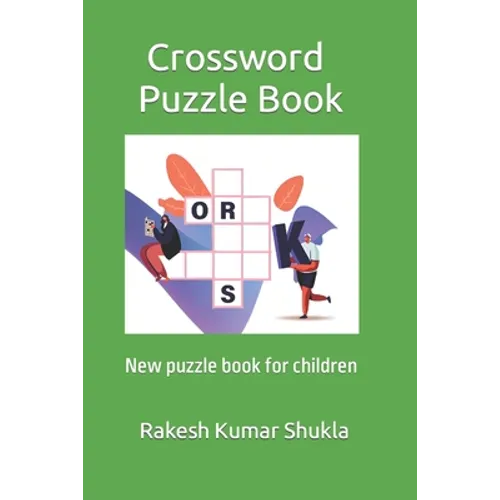 Crossword Puzzle Book: New puzzle book for children