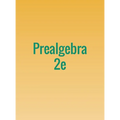 Prealgebra 2e