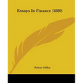 Essays In Finance (1880)