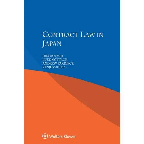 Contract Law in Japan