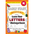 Early Start Academy, Learn Your Letters for Kindergartners: (Ages 5-6) ABC Letter Guides, Letter Tracing, Activities, and More! (Backpack Friendly 6"x
