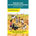 DOG ON A LOG Get Set! Books Collection: Decodable Series for Learning to Read. For Early Readers and Students with Dyslexia. (Words with Three Letters