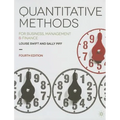 Quantitative Methods: for Business, Management and Finance