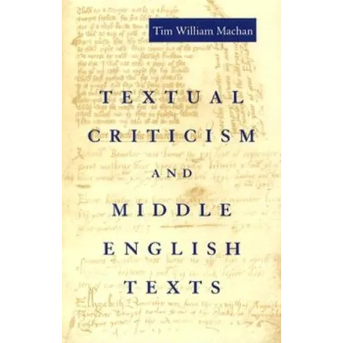 Textual Criticism and Middle English Texts