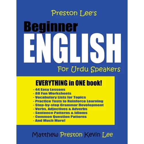 Preston Lee's Beginner English For Urdu Speakers