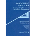 Discourse Analysis: Investigating Processes of Social Construction