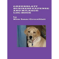 Greenblatt Business Expense and Mileage Log Book
