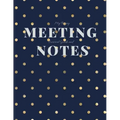 My Boring Meeting Survival Guide and Notes: 8.5x11 Meeting Notebook and Puzzle Book