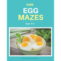 Kids Egg Mazes Age 4-6: A Maze Activity Book for Kids, Cool Egg Mazes For Kids Ages 4-6