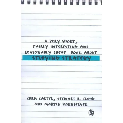 A Very Short, Fairly Interesting and Reasonably Cheap Book About Studying Strategy