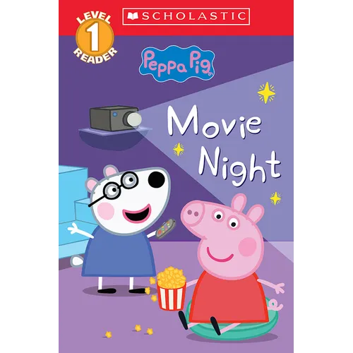 Movie Night (Peppa Pig: Scholastic Level 1 Reader #13)