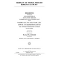 Hearing on the "Financial Institution Bankruptcy Act of 2014"