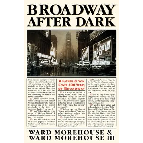 Broadway After Dark: A Father and Son Cover 100 Years of Broadway