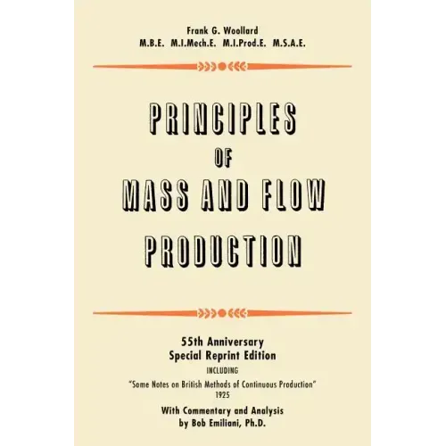 Principles of Mass and Flow Production