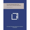 Cutler-Hammer Red Top High Duty Lifting Magnets: Publication P-23