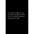 You may no longer be my coworker, but you'll continue to be my friend. Good luck with your new job!: Perfect goodbye gift to coworker / going away gif
