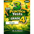 3 Nevada SBAC Grade 4 Math Practice Tests: Full-Length Test Prep with Detailed Answer Explanations