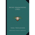 Moses Maimonides (1905)