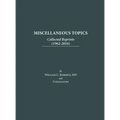 Miscellaneous Topics: Collected Reprints