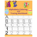 Alphabets Coloring and Tracing workbook: bunny alphabets tracing, coloring, number tracing 100 page