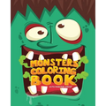 Monsters Coloring Book (With Monster Jokes!)