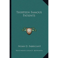 Thirteen Famous Patients