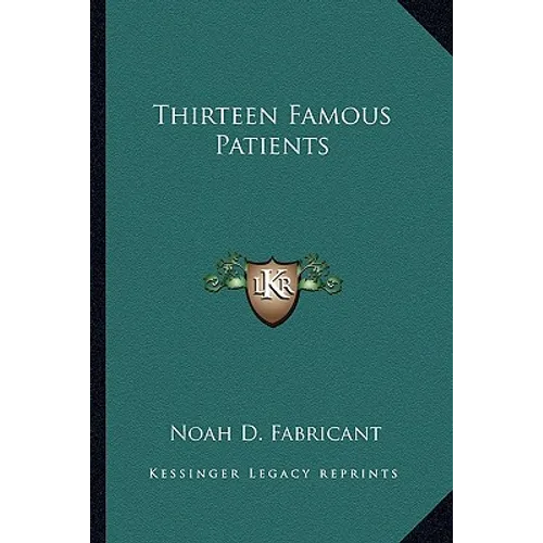 Thirteen Famous Patients