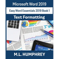 Word 2019 Text Formatting