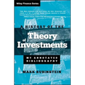 A History of the Theory of Investments: My Annotated Bibliography