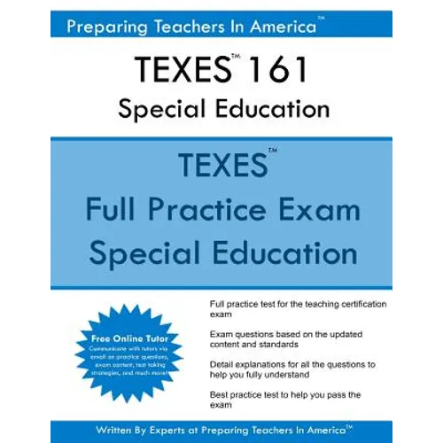 TEXES 161 Special Education: TEXES 161 Exam