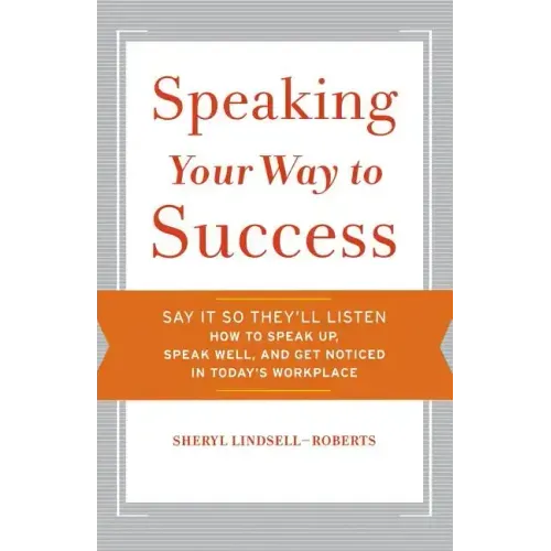 Speaking Your Way to Success
