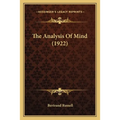 The Analysis Of Mind (1922)