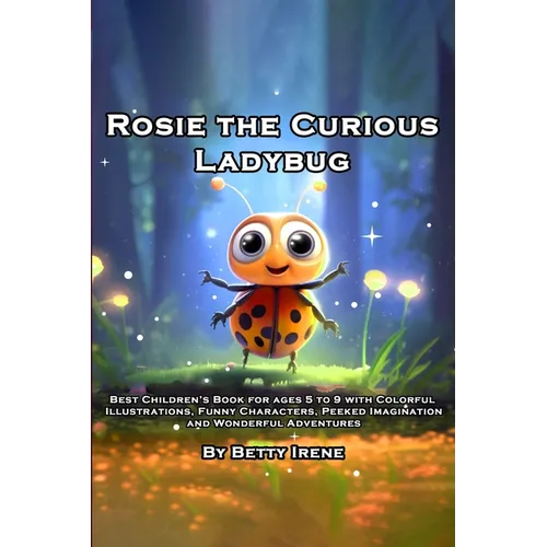 Rosie: The Curious Ladybug: Best Children's Book for ages 5 to 9 with Colorful Illustrations, Funny Characters, Peeked Imagin