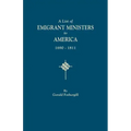 List of Emigrant Ministers to America, 1690-1811