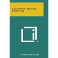 A Lesson in French Inflation