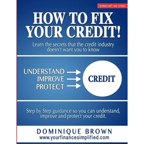 How To Fix Your Credit