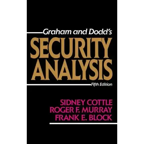 Security Analysis: Fifth Edition