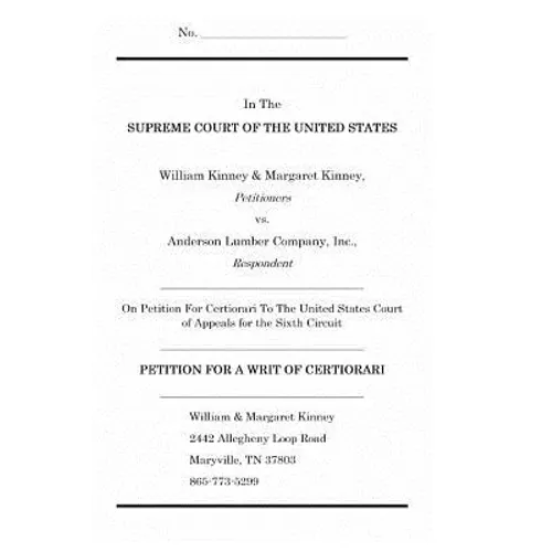 Petition for a Writ of Certiorari
