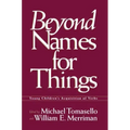 Beyond Names for Things: Young Children's Acquisition of Verbs
