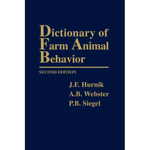 Dictionary Farm Anml Behavior-95-2