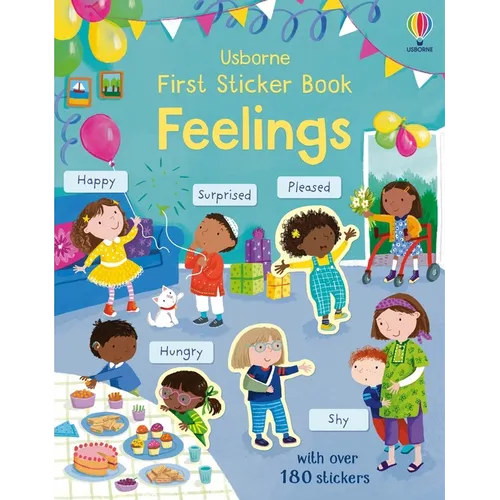 First Sticker Book Feelings