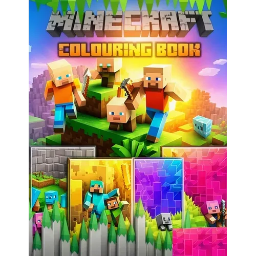 Minecraft Coloring Book: Fun & Creative Activity Book for Young Gamers!