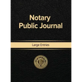 Notary Public Journal Large Entries