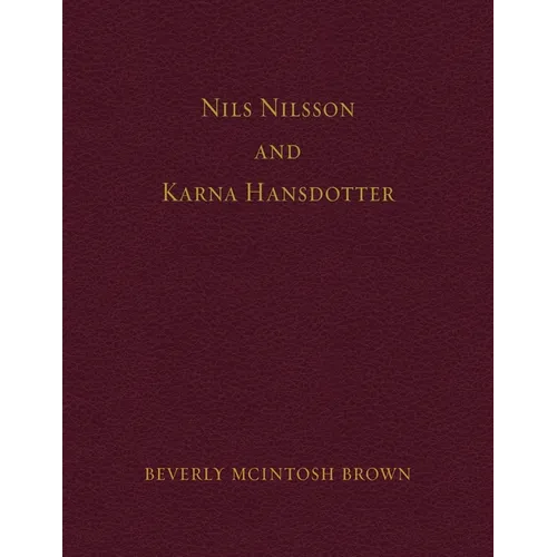 Nils Nilsson and Karna Hansdotter