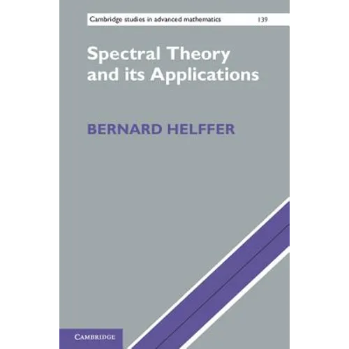 Spectral Theory and its Applications