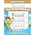 Royal Letter Tracing for Kids Trace my Name Workbook: Tracing Books for Kids ages 3 - 5 Pre-K & Kindergarten Practice Workbook