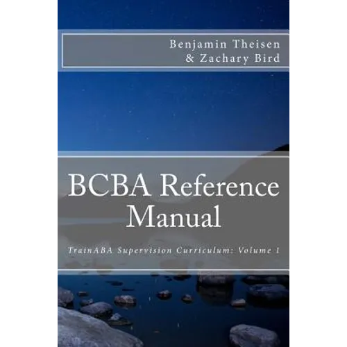 BCBA Reference Manual