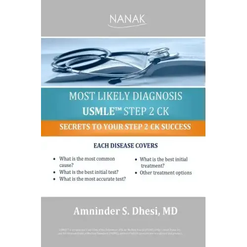 Most Likely Diagnosis USMLE Step 2 CK