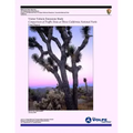 Visitor Vehicle Emissions Study: Comparison of Traffic Data at Three California National Parks- Final Report