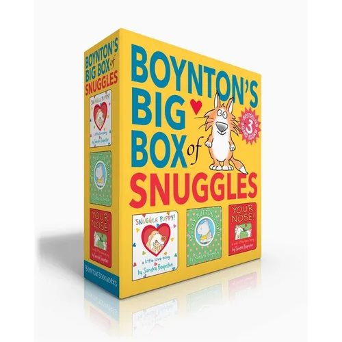 Boynton's Big Box of Snuggles (Boxed Set): Snuggle Puppy!; Belly Button Book!; Your Nose!